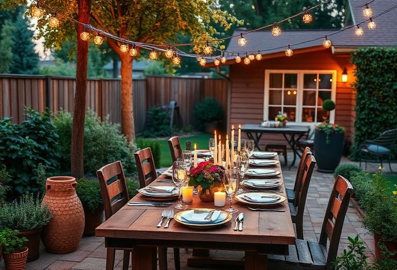 How to Create the Perfect Outdoor Dining Area