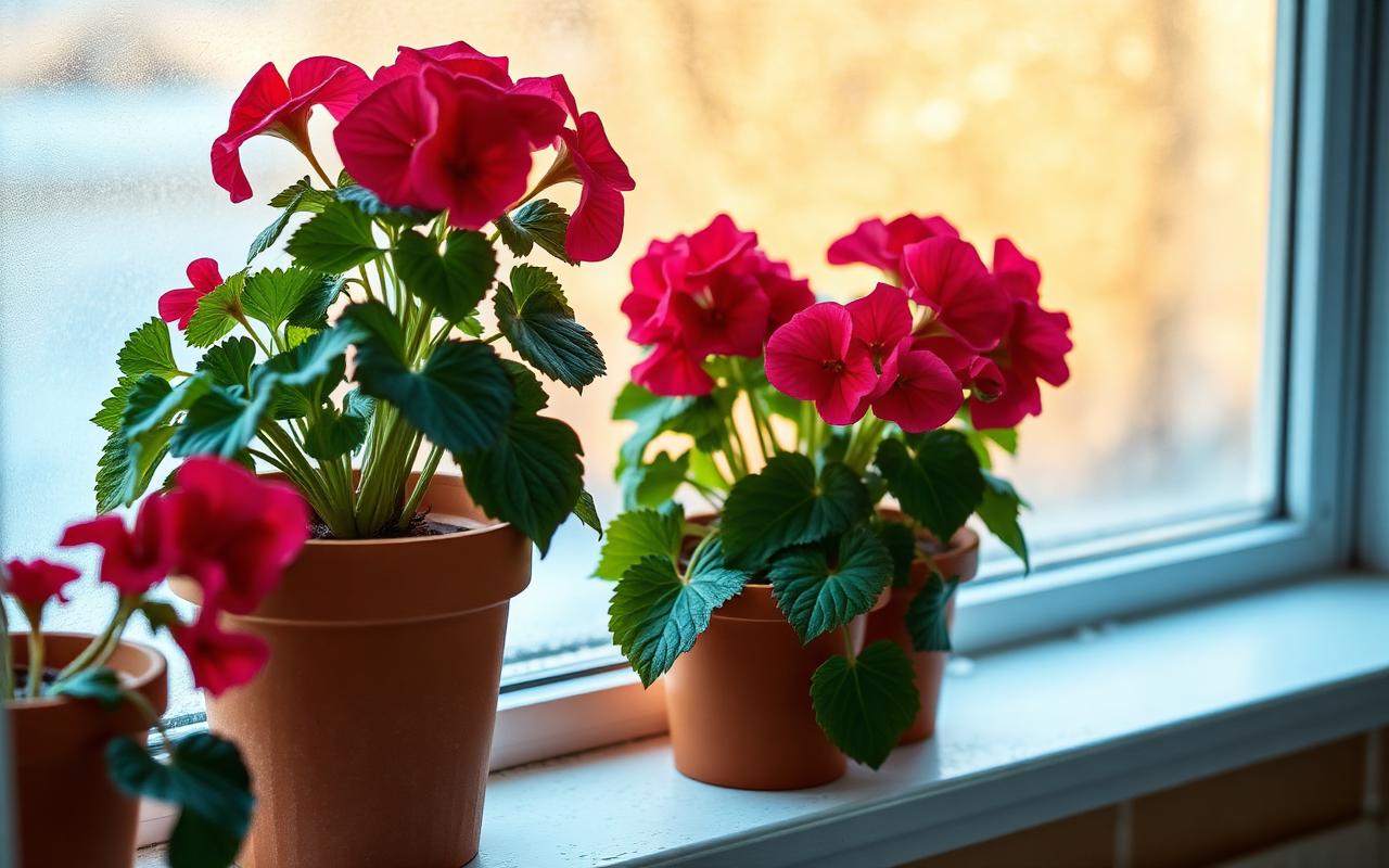 Overwintering Pelargoniums Indoors: A UK Grower's Guide