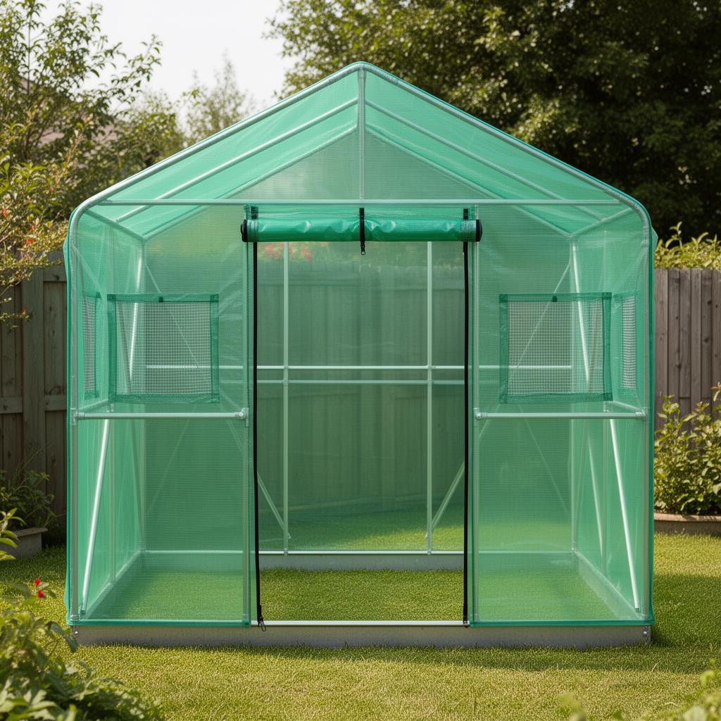 Outsunny Walk-In Greenhouse (3 × 2 × 2 m)